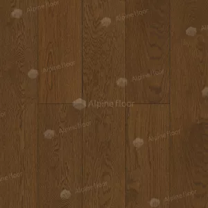 Инженерная доска Alpine Floor Villa брашированная Дуб Мокко EW201-01 12 мм 1.584 кв.м. 40-120х16.5 см